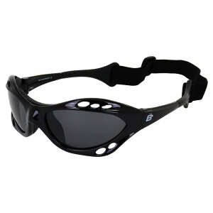 Shiny Black Frame Floating Water Sport Jet Ski Boating Surfing Surfer Surf Beach SAILING FISHING KAYAK CANOE FLOATING GOGGLES K