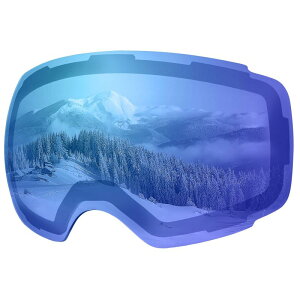 [OutdoorMaster] Ski Goggles PRO�p���������Y �X�L�[�S�[�O�� �����Y���E�� ���w���C�����Y ��p���ւ������Y UV���O���J�b�g OTG ���K�l�Ή� �܂�~�� 180°�L���� ���ʃ����Y �t���[�����X �X�m�[