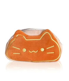 ぬいぐるみペンケース 猫デザイン 可愛い プレゼント 子供から大人まで 収納 ペンケース 大容量 耐久 軽量 便利 女の子 筆箱/文具/小物入れ/化粧ポーチ/旅行収納 おしゃれ ふわふわ 20*10CM