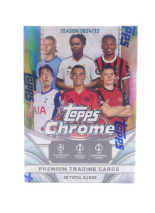2024-25 Topps Chrome UEFA Club Competitions Value Box �g�b�v�X �N���[�� UEFA �N���u �R���y�e�B�V�����Y �o�����[�{�b�N�X [���s�A���i]