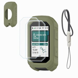 �y1�ی�J�o�[ +2���ی� �t�B���� �zFor �K�[�~��(GARMIN) Edge MTB �P�[�X�ی�J�o [SUNZHXIN] �y�� �[�d�� �|�[�^�u���ɓK���Ă��� �͌��ʓI�ɖh�� �h�o �����h�~ �Փ˖h�~���ł��܂� (�O���[��)