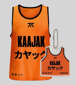 Fnatic Gear Player Bib Vest + Keychain - Kaajak FC-VE-5056276038204 XX4414
