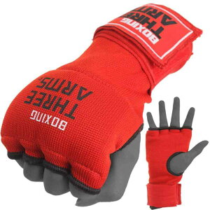 THREE ARMS �{�N�V���O �N�C�b�N�o���e�[�W �Q���ŏՌ����z�� �ȒP�ɒ��E (�L�b�N�{�N�V���O/�i���Z �Ȃǂ�) �o���e�[�W �T�|�[�^�[ �O���[�u �j�� ���� �q�� �ȒP �}�W�b�N�e�[�v �����p �X��