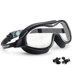 Swim Goggles No Leaking Anti-Fog Pool Goggles Swimming Goggles for Adult Men Women Youth, UV Protection 180° Clear Vision