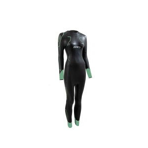 ZONE3 (�]�[���X���[) Women's Vision Wetsuit - Black/Green