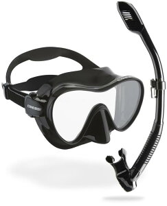 CRESSI �_�C�r���O �}�X�N �� �V���m�[�P�� �Z�b�g [ F1  DRY ] �t���[�����X���}�X�N  �h���C�K�[�h�t���V���m�[�P�� �y���K�i�z