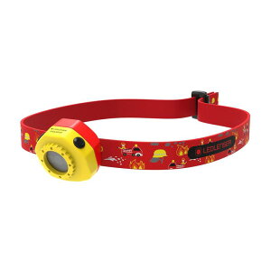 Ledlenser Firefighter ���h�m �q���p ���d�r�� LED�w�b�h���C�g �t���b�V�����C�g ���b�h�����U�[