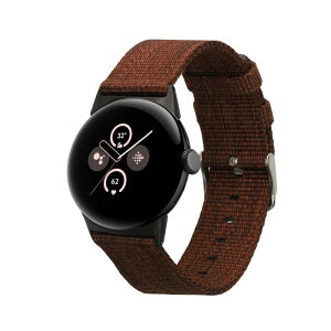 kwmobile �����x���g Google Pixel Watch 3 41mm / Pixel Watch 2 / Pixel Watch 1�Ή� �o���h - �����o���h �y�� �ϋv�� �L�����o�X ���C�g�O���[