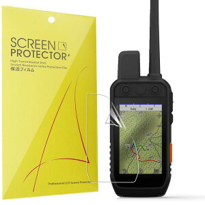 Lamshaw �K�[�~�� Garmin Alpha200,200i, 300,300i �ی�t�B����, 6���g �S�ʃJ�o�[ ���C�h�~ ���R�[�e�B���O �^���p �ϋv��UP TPU�S�ʃJ�o�[ ���h�~ �w��h�~ ���� �ȒP�\��t�� �Ή� Garmin Hand