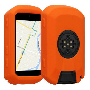 kwmobile Garmin Edge 850 / 550�Ή� �P�[�X - �V���R�� GPS �T�C�N���R���s���[�^ �J�o�[ - ���]�� �i�r �ی�P�[�X
