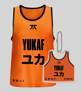 Fnatic Gear Player Bib Vest + Keychain