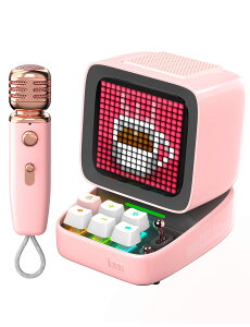 �J���I�P�Z�b�g �ƒ� �J���I�P �X�s�[�J�[ �}�C�N �Z�b�g Divoom Ditoo-Mic ���C�����XBluetooth�X�s�[�J�[ �J���I�P����p/�}�C�N/�h�b