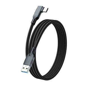 USB Type C �P�[�u�� L�� (10Gbps �f�[�^�]�� /60W 3A�}���[�d) USB3.1 Gen2 �^�C�v c �P�[�u�� USB-A to USB-C ���ϋv�i�C�����҂� �X�}�[�g�t�H���E�^�u���b�g�E�Q�[���@�Ȃǂ�usb c�|�[�g�𓋍�
