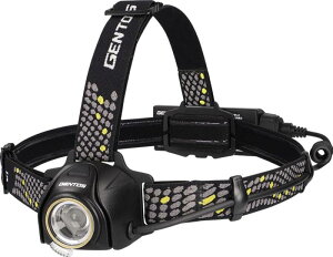 GENTOS(�W�F���g�X) LED �w�b�h���C�g USB�[�d�� ���邳550�`720���[����/���p�_��6�`8����/�㕔�F���� ��p�[�d�r/�P3 �w�b�h�x�C�_�[ HV-033HD/HV-133H/HV-1000R