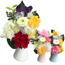 喪中　四十九日　一周忌　命日　仏前　御供　供　ペット　お供　 仏花 　プリザ　 彼岸　盆　初盆　 　ちんまり仏花