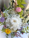 仏花　御供　供　一周忌　四十九日　百箇日　命日　菊　仏花　お供え　大菊が美しい しっとり和風の枯れない仏花