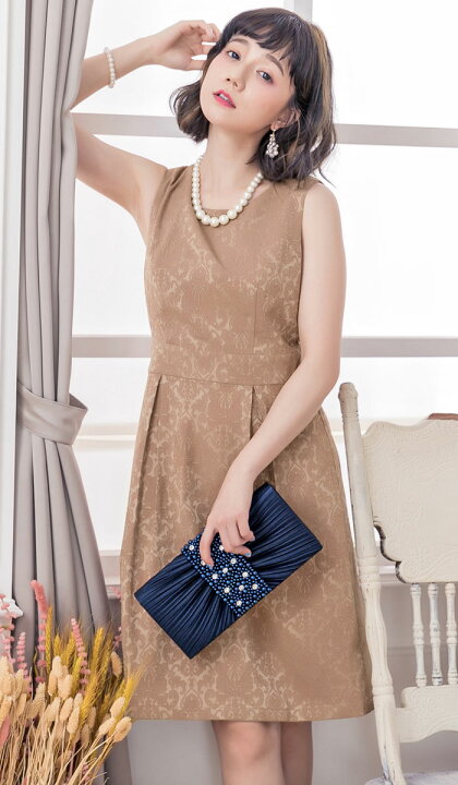 楽天市場】ワンピース ミディアムワンピース 結婚式 送料無料  