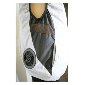 【在庫処分】【空調服ベスト】 扇風機 軽量 スリム 持ち運び 携帯 静か 誕生日 40 50 60 70 80　 充電器無し　送風機