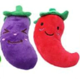 【なすび夫婦】【ナス】【フワフワ】犬おもちゃ 噛むおもちゃ 犬ペット ストレス発散 ムズムズ解消 清潔 歯磨き 小型犬に対応 送料無料 ワンちゃん 仔犬 プードル パグ　ダックス ポメ カワイイ お友達 音鳴る