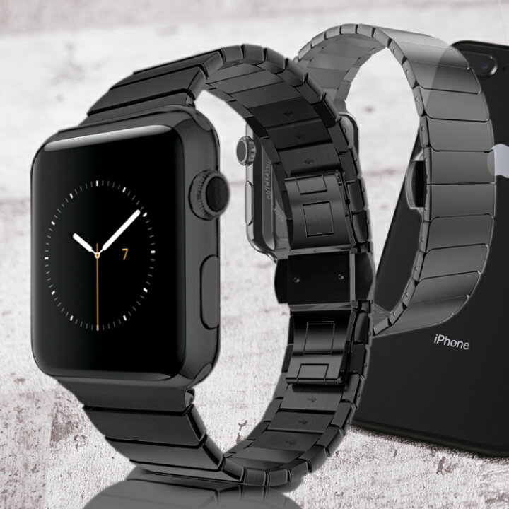 品質のいい 新品未使用 Apple Watch 交換用 ステンレスバンド
