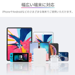 モバイルバッテリー大容量5000mAh同時充電2ポートiPhoneXSiPhoneXRiPhoneXiphoneiPhone8iPhone7iPadタブレットスマホアンドロイドGalaxyXperia充電送料無料S9NexusAndroidNote9KyoceraNokiaLGPanasonic|充電器急速充電器充電