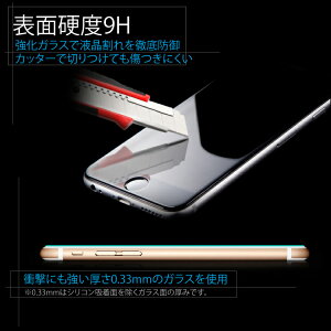 【3d曲面ガラス仕様】iPhoneXガラスフィルム3d全面保護iPhone8iPhone7iPhone8PlusiPhone7PlusiPhone6siPhone6sPlusiPhone6iPhone6Plus強化ガラスフィルム液晶保護フィルム送料無料