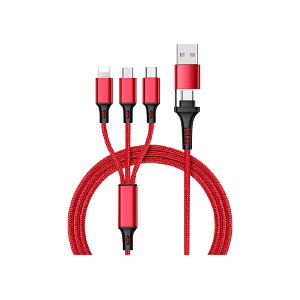 [dP[u 3in1 [d ͒[q 3 | fɂ @Ή iOS Micro USB Type-C CgjO 1.2m 2A microusb typec X}z iPhone Android iPad MacBook Switch Galaxy Xperia AQUOS Google Pixel ACtH 