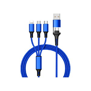 [dP[u 3in1 [d ͒[q 3 | fɂ @Ή iOS Micro USB Type-C CgjO 1.2m 2A microusb typec X}z iPhone Android iPad MacBook Switch Galaxy Xperia AQUOS Google Pixel ACtH 