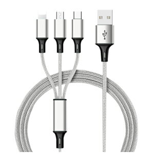 iOS/Micro USB/USB Type-C 3in1 [dP[u CgjOP[u microusb typec X}z iPhone8 SE Android Xpeira AQUOS arrows Galaxy | iphone ACtH AhCh P[u [d ^Cvc [d [dR[h usb