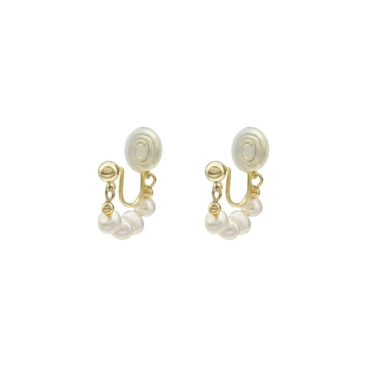 楽天市場】パール フープ イヤリング ピアス 小粒 14K ニッケルフリー 