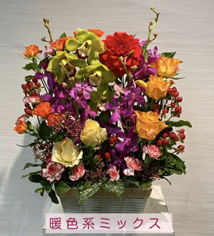 壁面スクエア−スタイル★生花アレンジメント【2020母の日】【送料無料】【ギフト】【沖縄・離島はお届けできません】
