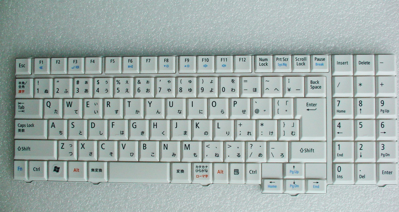 新品NECノートPC等用キーボード(MP-09H70J066982)白
