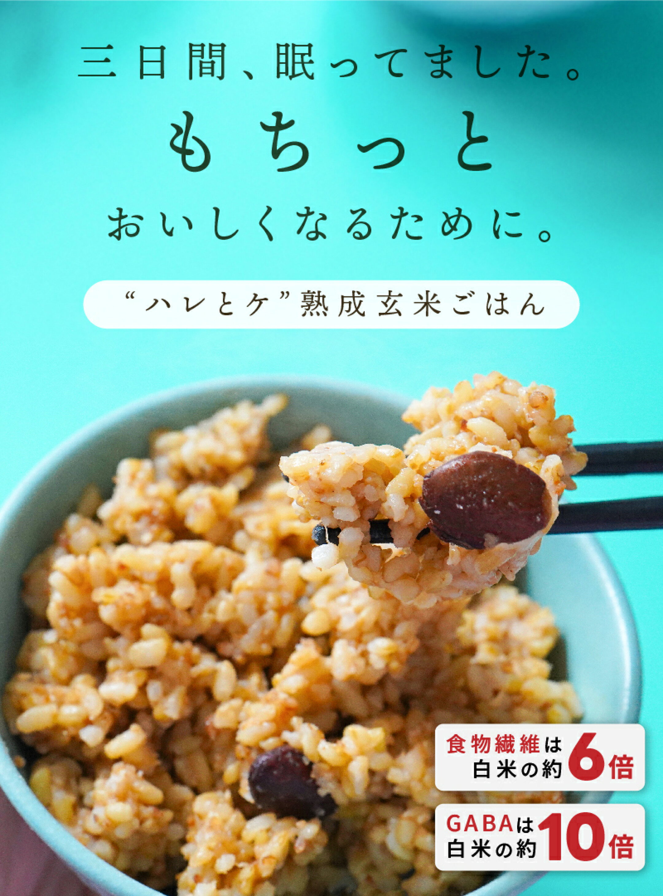 ハレとケ熟成玄米ごはんパック