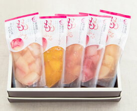 【送料無料：冷凍便】ももふる 桃のピンクシャーベット 食べ比べ5種セット (ギフト プレゼント ランキング 人気 誕生日 内祝い ももがある フルーツ 果物 冷凍 あかつき まどか 川中島白桃 ゆうぞら 黄貴妃 福島 黄桃 デザート ヨーグルト 桃 モモ お中元)