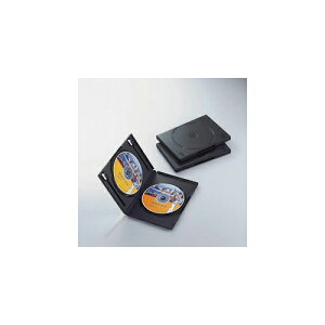 �G���R�� DVD�g�[���P�[�X �u���b�N CD/DVD2�� 3 �u���b�N CCD-DVD04BK