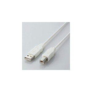 �G���R�� �G�RUSB�P�[�u��(A-B�E5m) 5m �z���C�g USB2-ECO50WH