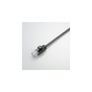 �G���R�� Gigabit ���炩LAN�P�[�u��(Cat6����) 1m �u���b�N LD-GPY/BK1