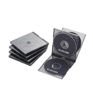 �G���R�� Blu-ray/DVD/CD�P�[�X(�W��/PS/4�����[) 5���� �N���A�u���b�N CCD-JSCNQ5CBK