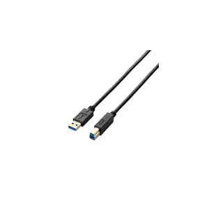 �G���R�� USB3.0�P�[�u��(A-B) 2m �u���b�N USB3-AB20BK
