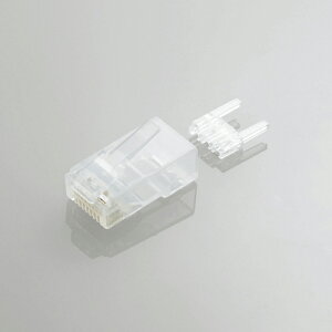 �G���R�� �c���̐܂�Ȃ�LAN�R�l�N�^(Cat6) LD-6RJ45T10/T