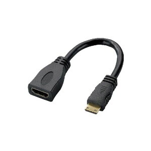 �G���R�� HDMI�ϊ��P�[�u��(�^�C�vA-�^�C�vC) AD-HDAC2BK