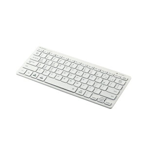 �G���R�� Bluetooth�~�j�L�[�{�[�h �p���^�O���t�� �y�� �}���`OS�Ή� �z���C�g TK-FBP102WH