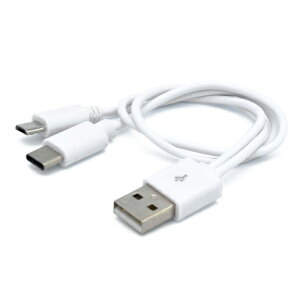 ���{�g���X�g�e�N�m���W�[ microUSB&TypeC 2�䓯���[�d�Ή��P�[�u�� (�z���C�g) JSC-010WH