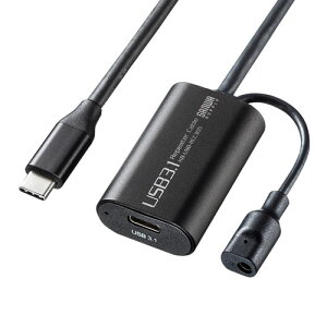 �T�����T�v���C 5m����USB3.1 Type C-Type C�A�N�e�B�u���s�[�^�[�P�[�u�� KB-USB-RCC305