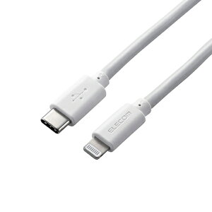 �G���R�� USB C-Lightning�P�[�u�� ���炩 2.0m �z���C�g MPA-CLY20WH