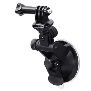 �G���R�� GoPro HERO9/8/7/6/5/MAX�p �}�E���g �z�Ռ^ �Œ�B�e �O�㍶�E�p�x������ �t�����g�K���X ���O���ȒP �u���b�N AC-MBSU01BK
