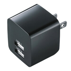 �T�����T�v���C USB�[�d��(2�|�[�g�E���v2.4A�E�u���b�N) ACA-IP44BK
