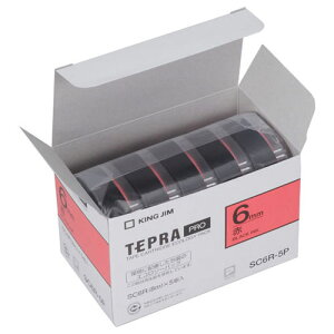 �L���O�W�� �e�v��PRO�e�[�v�G�R�m�p�b�N 5�� 6mm�� SC6R-5P