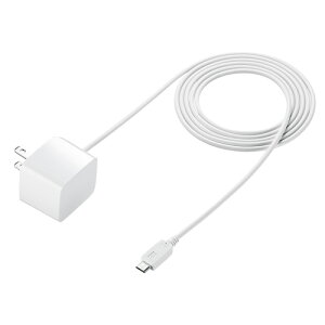 �y5�Z�b�g�z �T�����T�v���C microUSB�P�[�u����̌^AC�[�d��(2.1A�E�z���C�g) ACA-IP45WX5