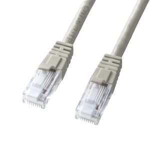 �y5�Z�b�g�z �T�����T�v���C �ߐ܂�h�~�J�e�S��6LAN�P�[�u�� 10m ���C�g�O���[ KB-T6TS-10NX5